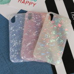 Wholesale iPhone Xs / X IMD Dream Marble Fashion Case (Rainbow White)